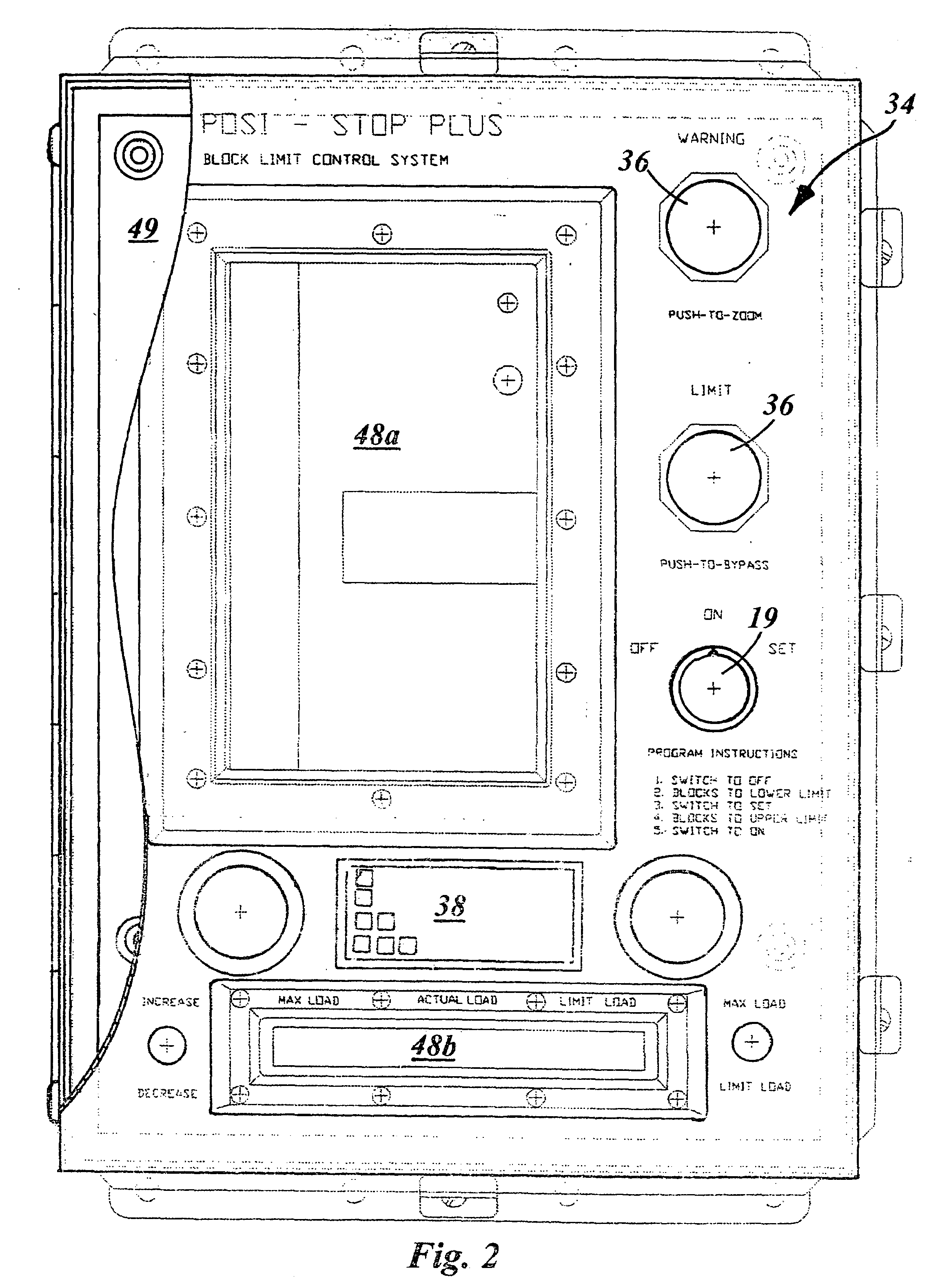 Microprocessor integrated multifunction hoist system controller