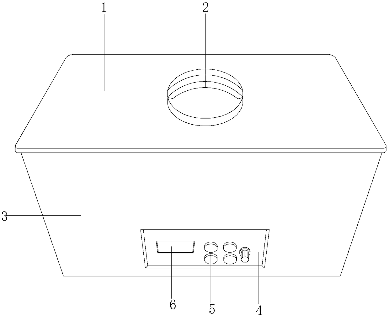 Automatic cleaning device for liquid cosmetic bottle