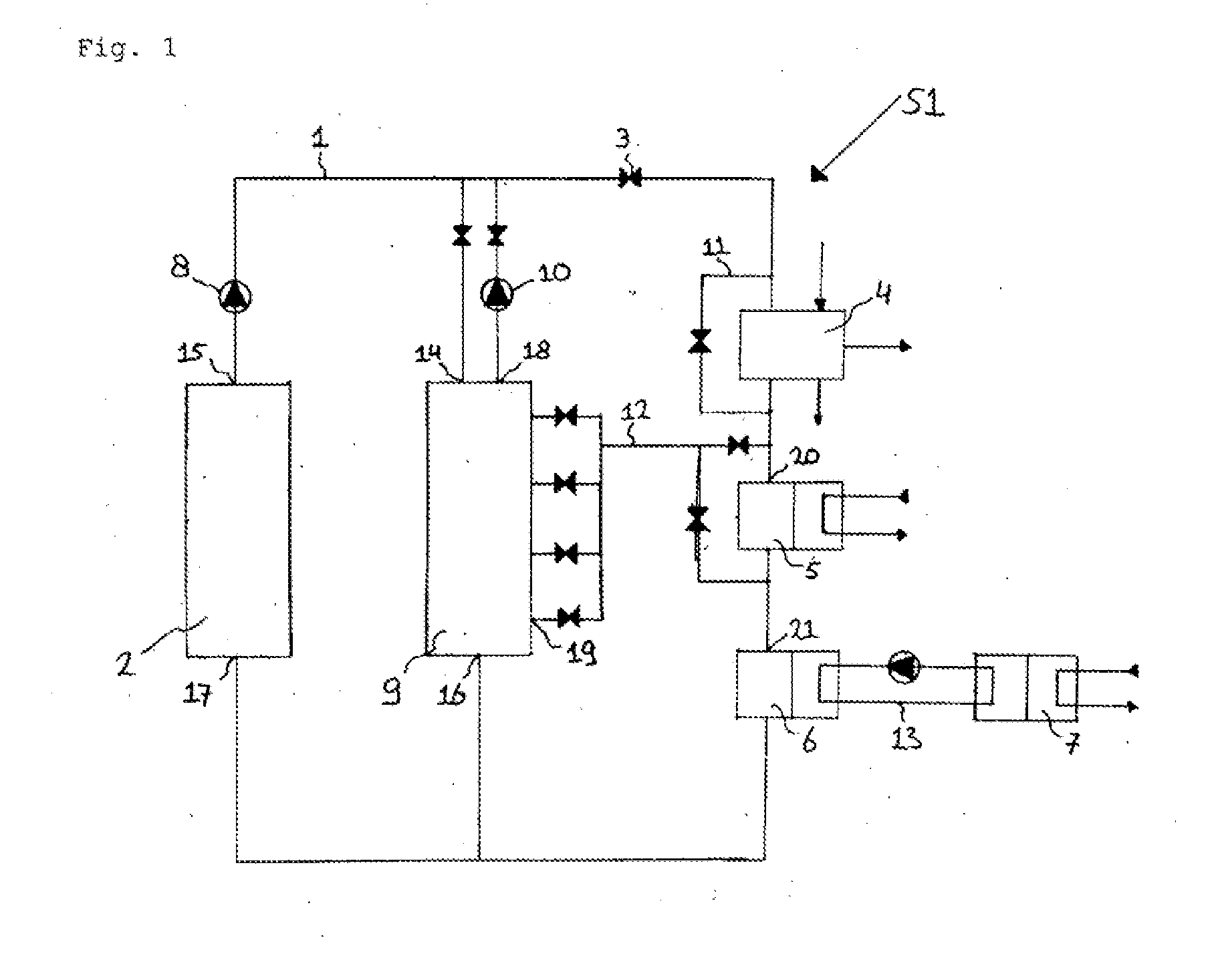 Method and system for utilizing heat in a plant or animal growing device, and greenhouse