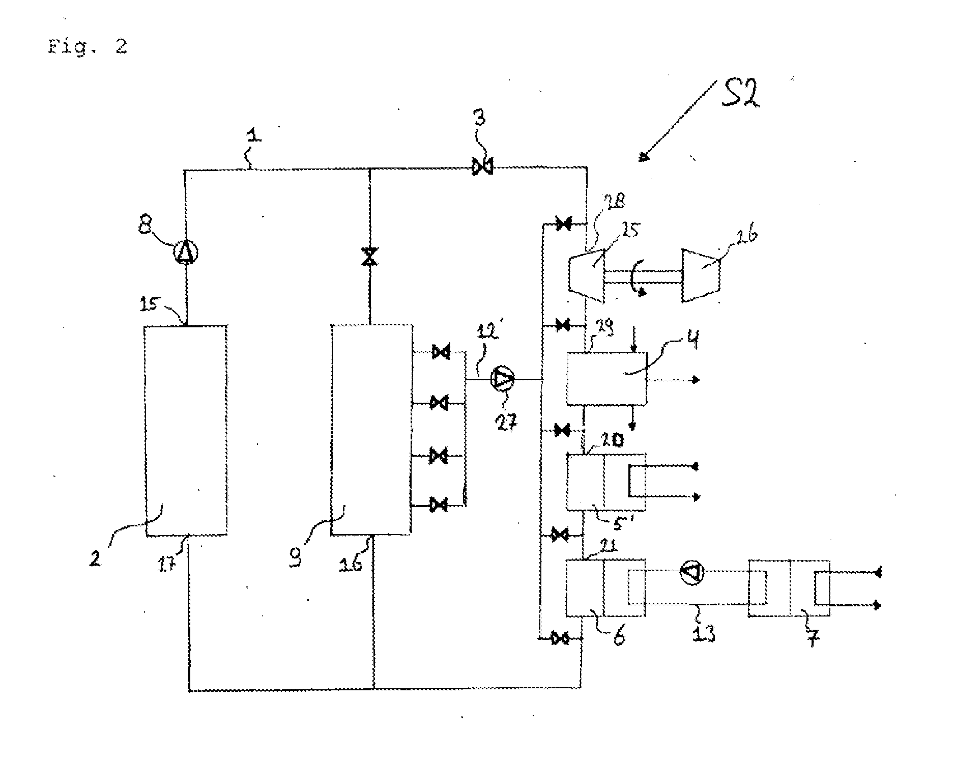 Method and system for utilizing heat in a plant or animal growing device, and greenhouse