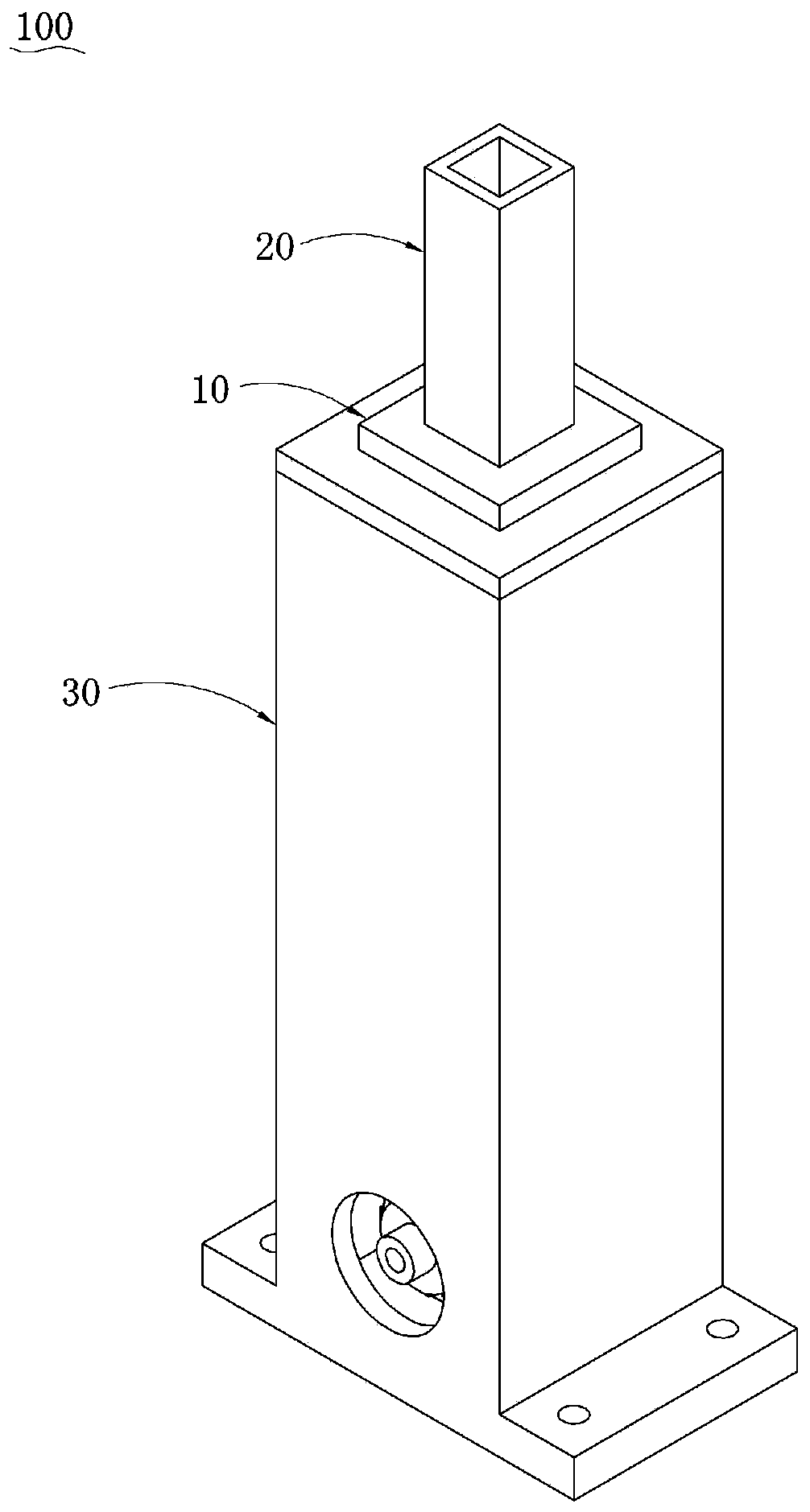 Packaging box disassembling device