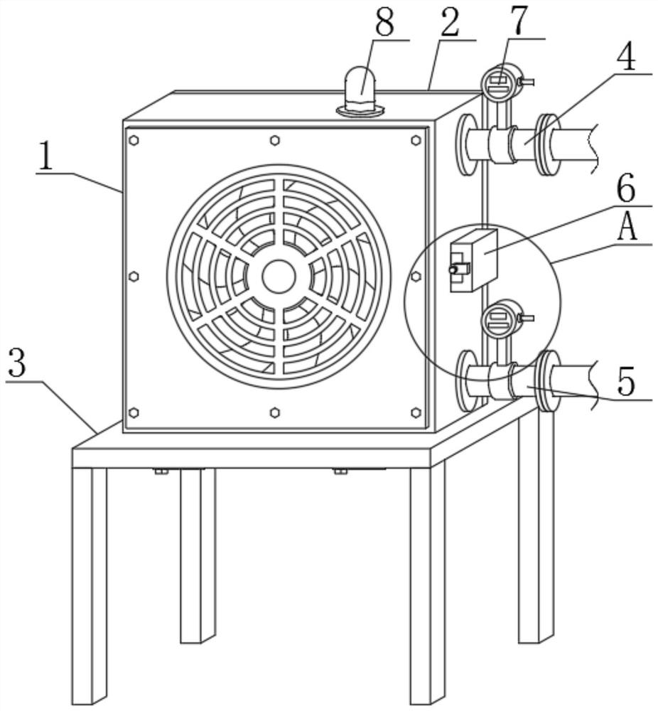 Heat exchange device based on terrestrial heat utilization and using method thereof