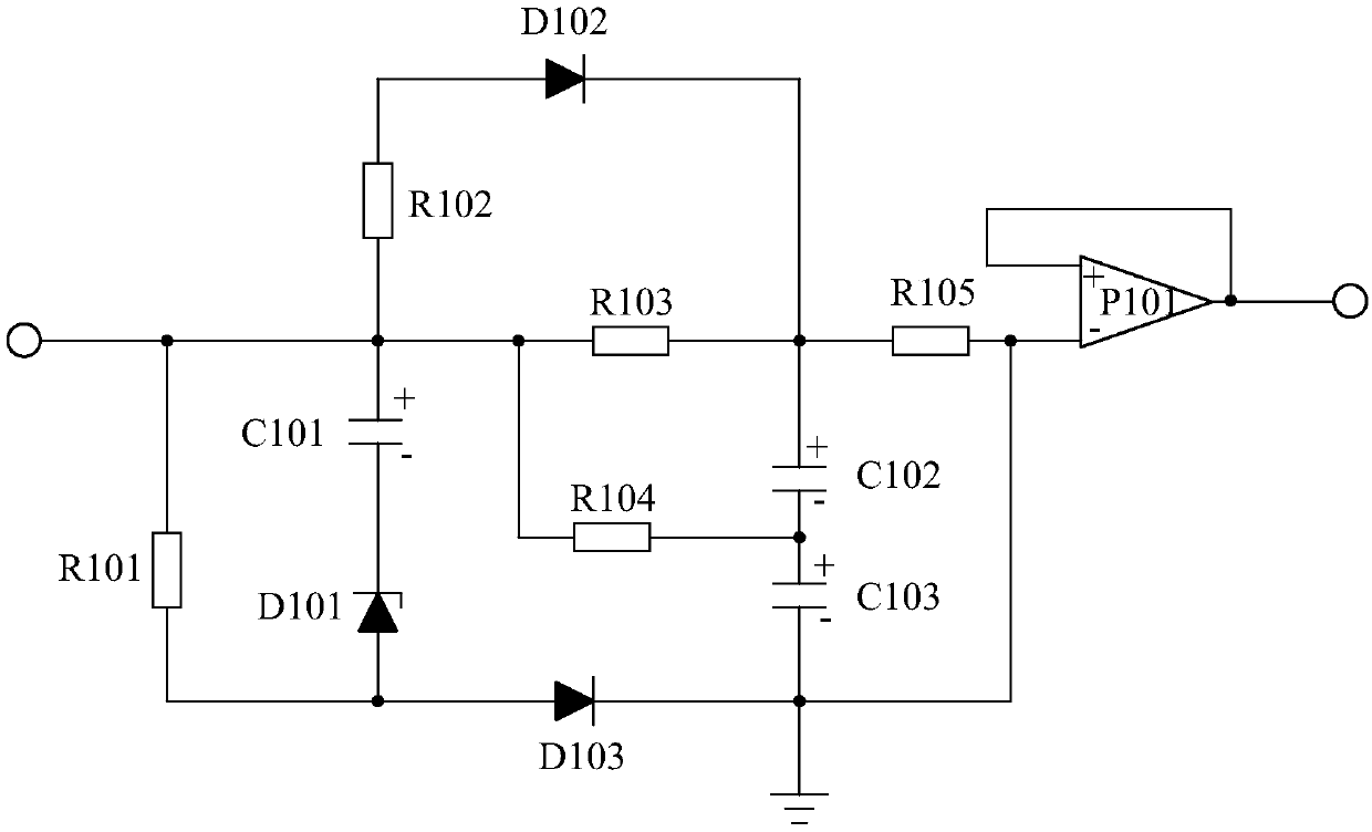 Photo-electrically isolated voltage buffer power supply