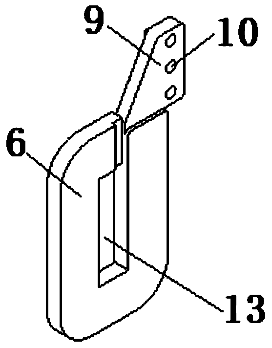 Heavy-current high-frequency plane inductor and making method thereof