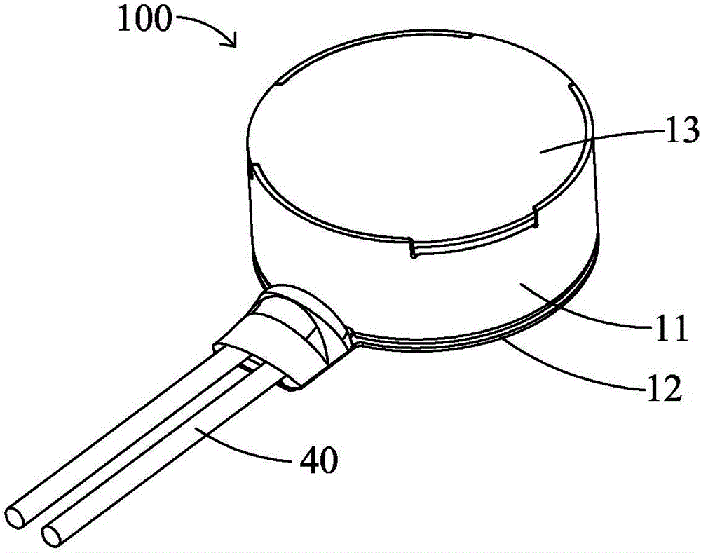 Flat vibration motor