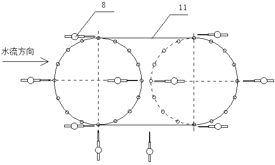 Steel penstock and expansion joint operating parameter automatic monitoring system and evaluation method thereof