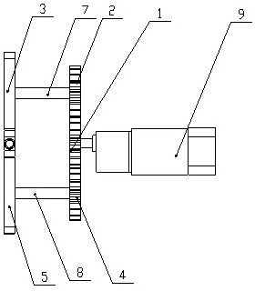 Reciprocating traverse-movement type yarn guiding and forming device and application thereof