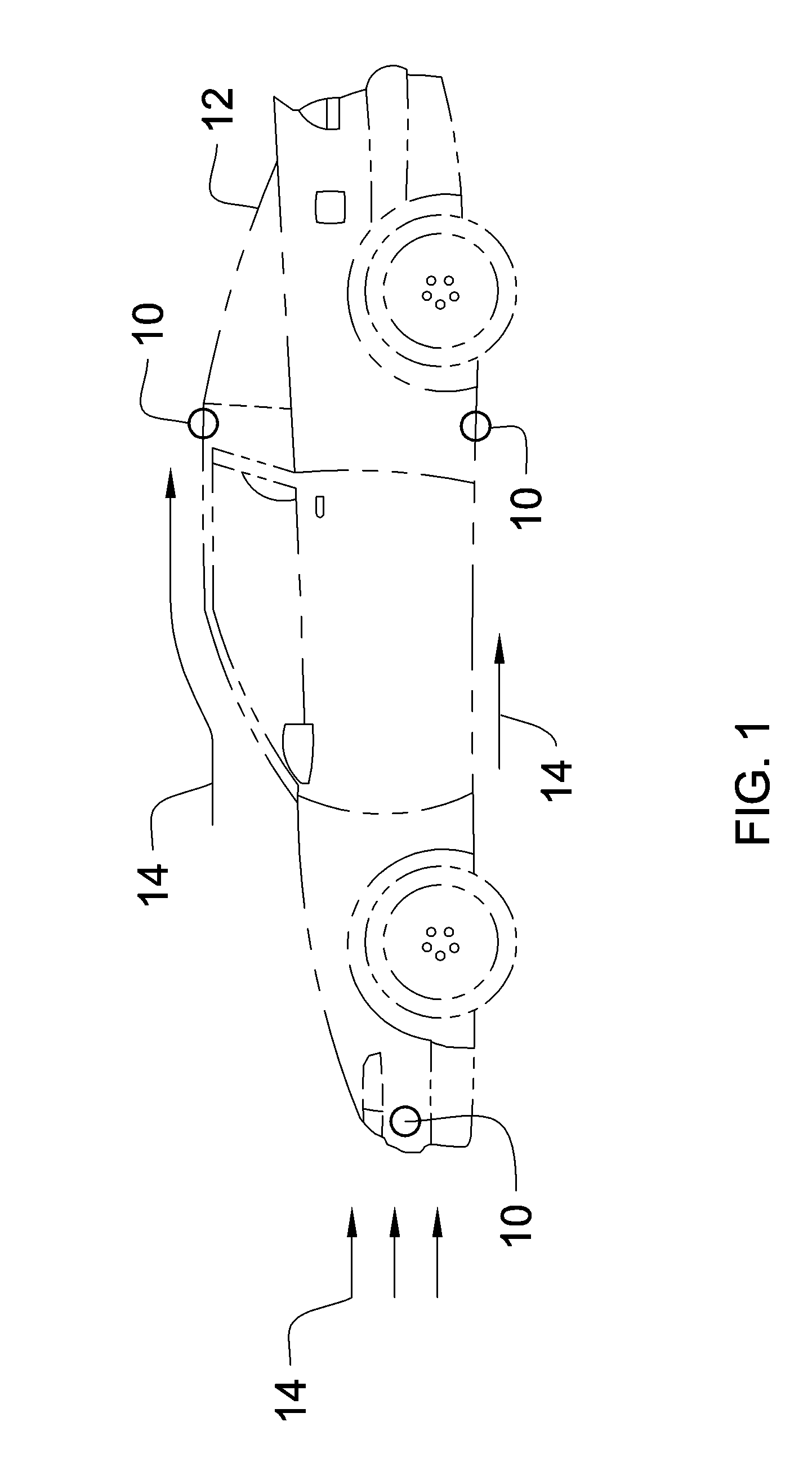 Moving fluid energy recovery system