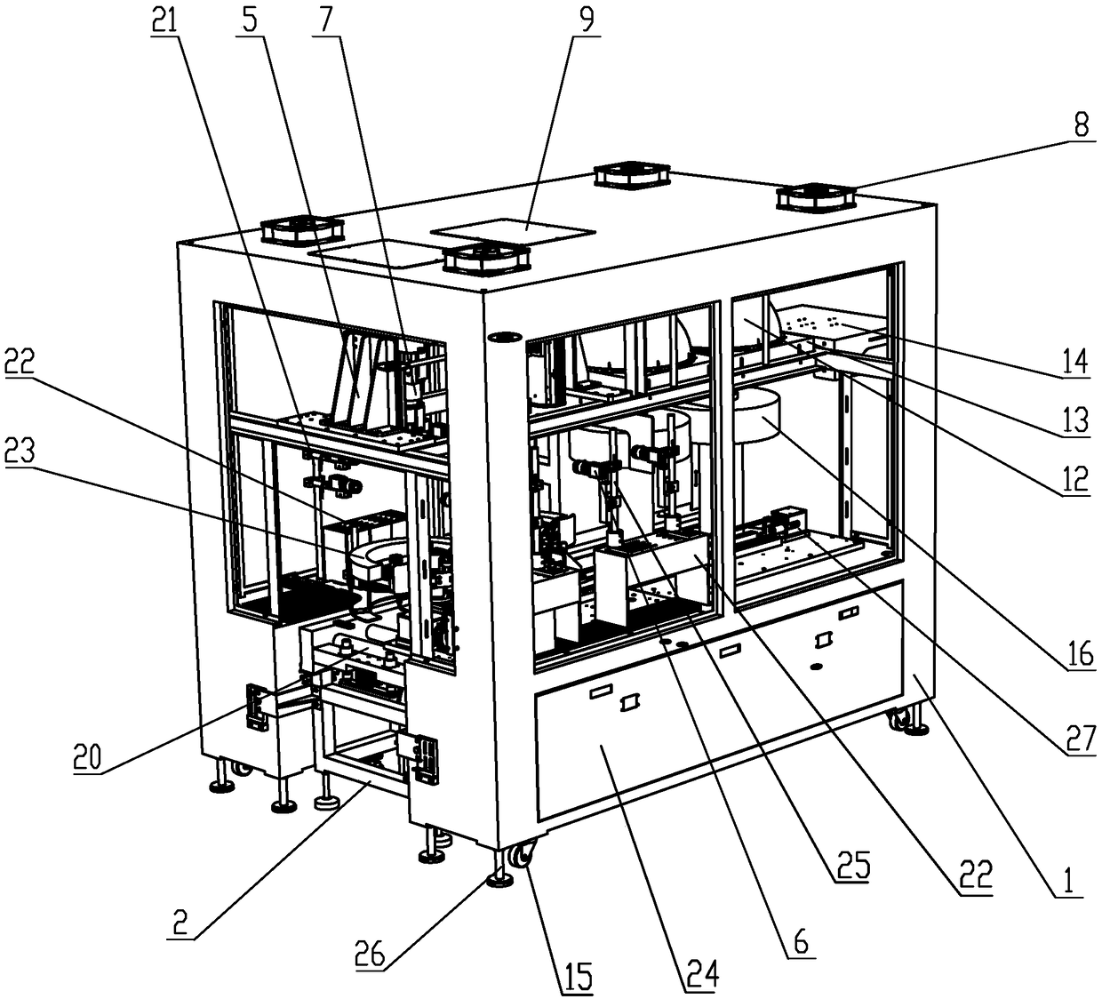 Appearance detection device for chemical fiber spinning cake