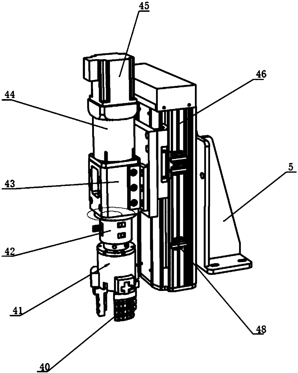 Appearance detection device for chemical fiber spinning cake