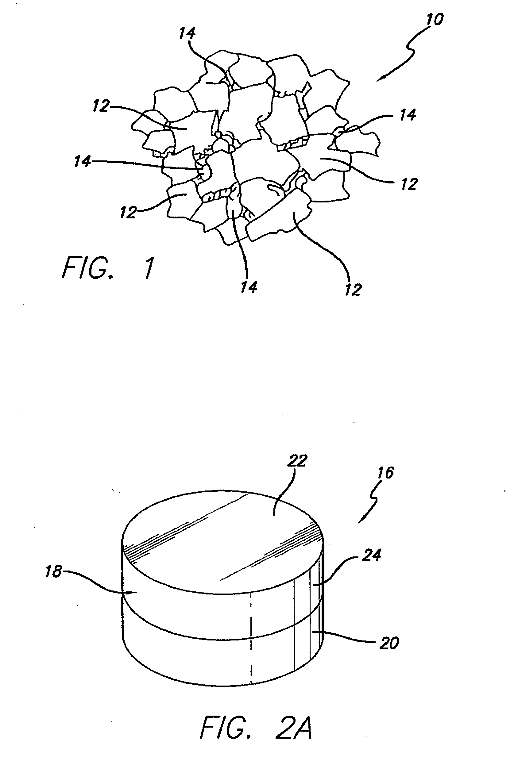 Thermally stable diamond polycrystalline diamond constructions