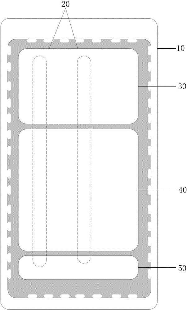 Middle frame of terminal device, preparation method thereof and mobile terminal