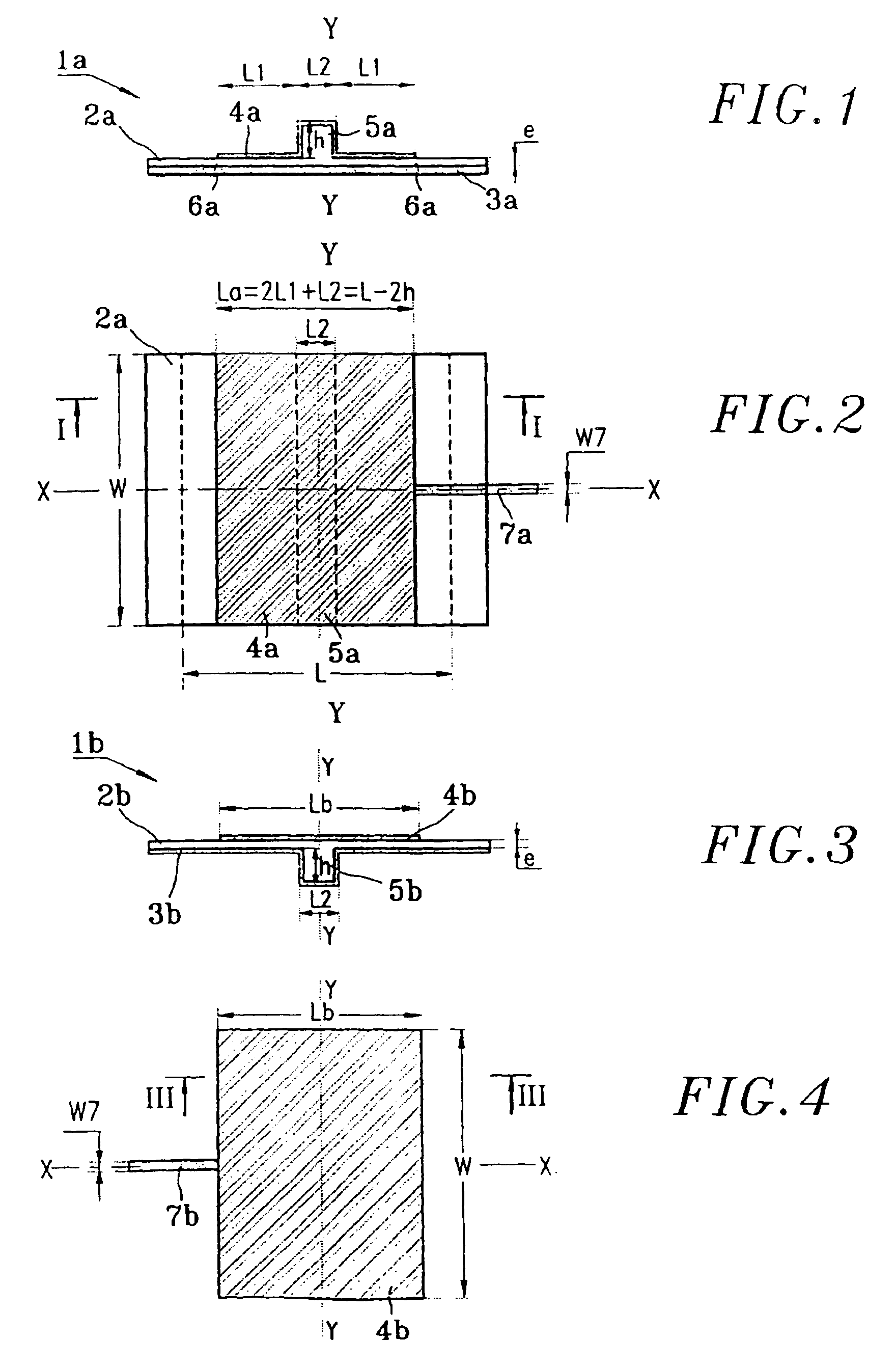 Compact printed "patch" antenna