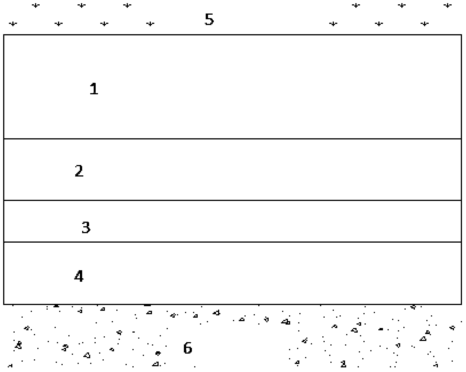 Complex cover material for refuse landfill and application method thereof