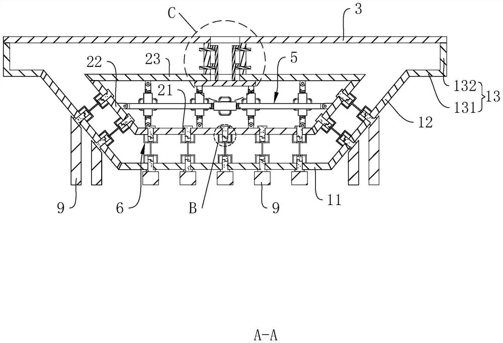 Cast-in-place continuous box girder construction system and construction technology