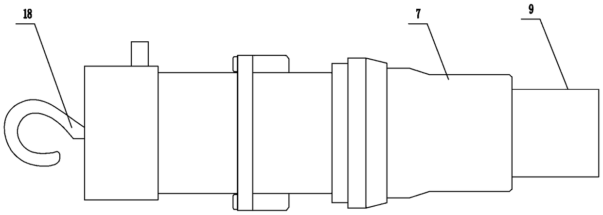 Electric key of switch cabinet door lock