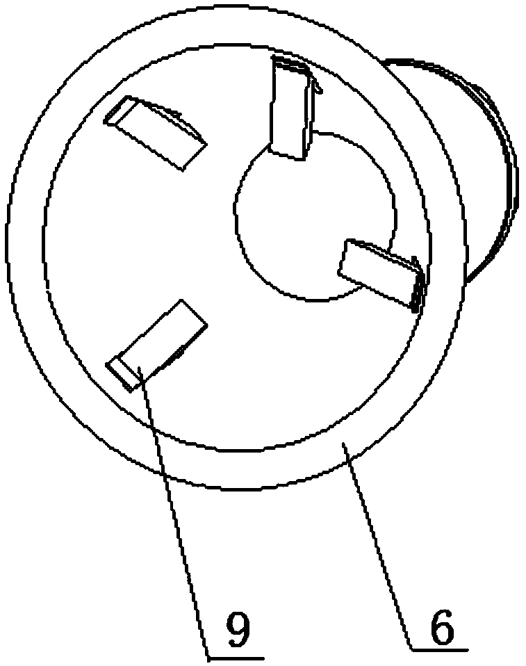 Tapered rod type butt joint traction mechanism for recycling underwater robot