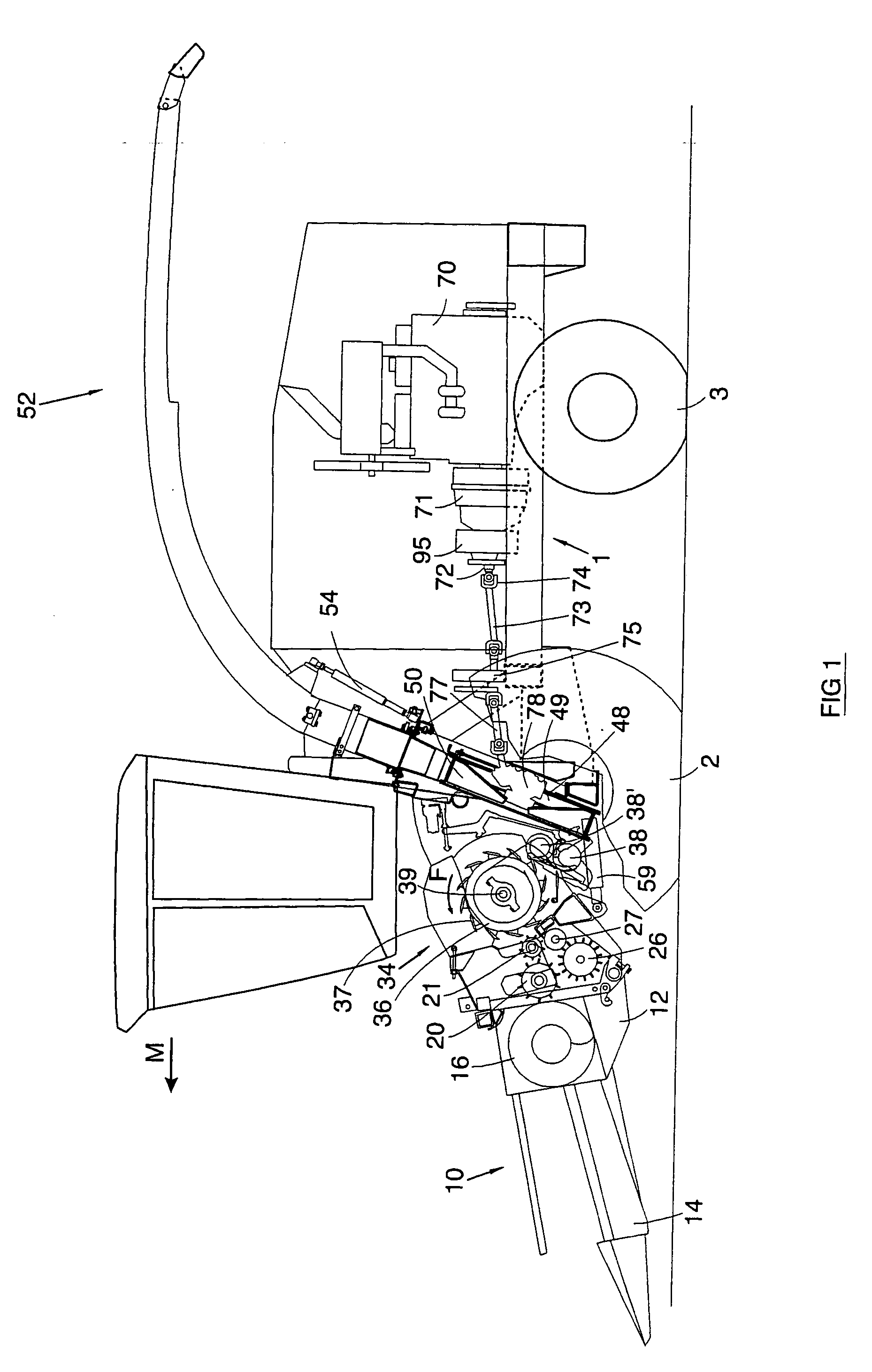 Agricultural harvesting machines and front attachments therefor