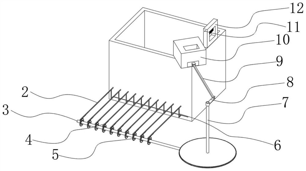 Alum precipitation separator for sewage treatment