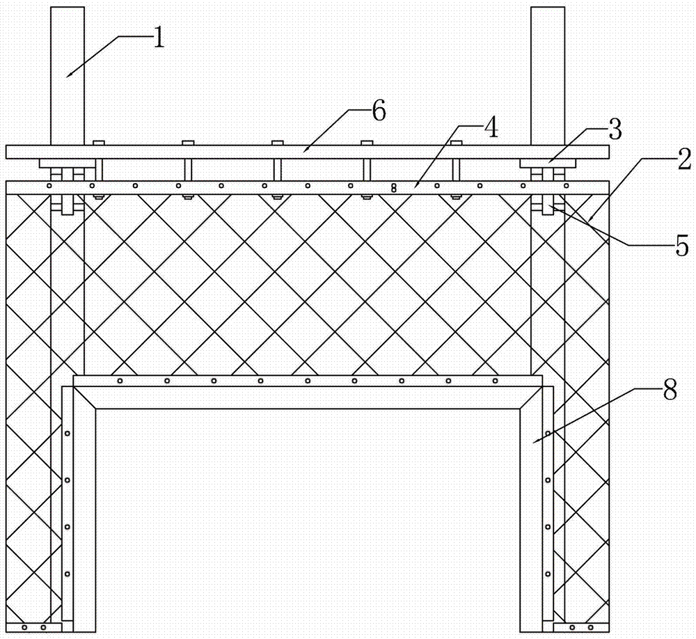 Fixing device outside the net for protective net body, protective net fixed outside the net and application thereof