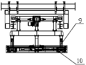 An automobile workpiece coating production line