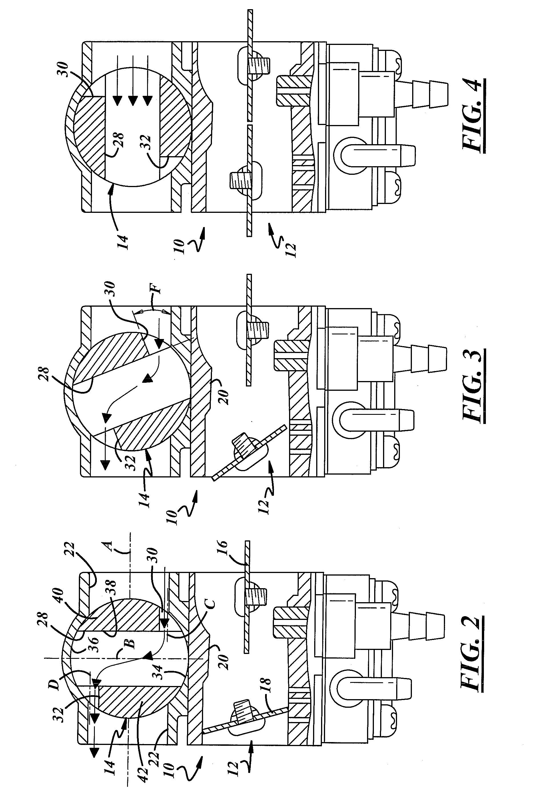 Layered scavenging carburetor