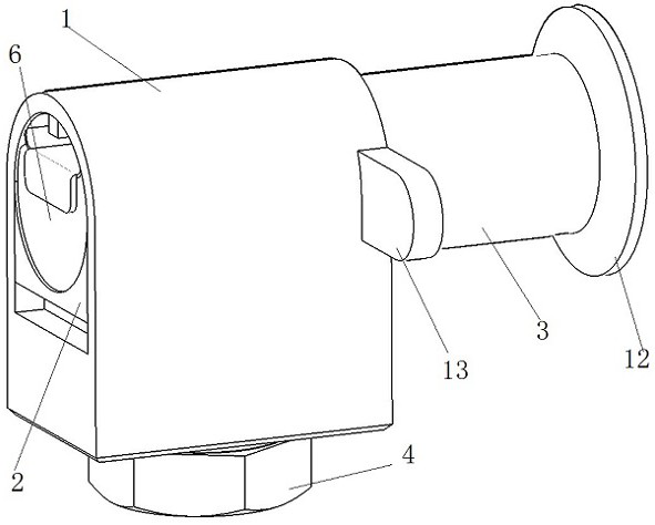 Barrel-shaped nut mounting tool and using method thereof