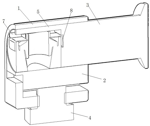 Barrel-shaped nut mounting tool and using method thereof