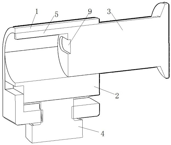 Barrel-shaped nut mounting tool and using method thereof