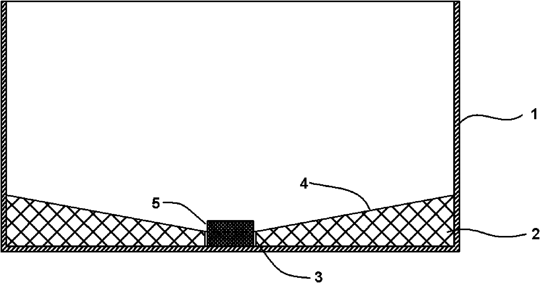 Seeding guidance die for growing silicon crystal by directional solidification method