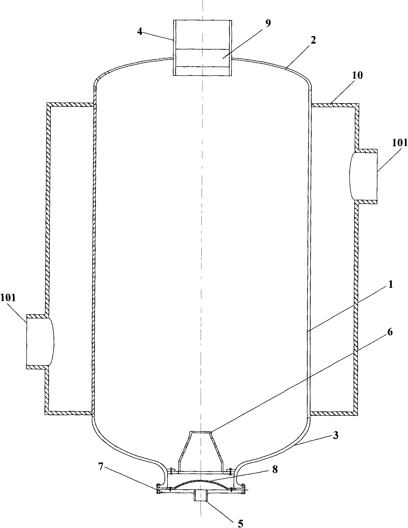 Pressure-swing absorber