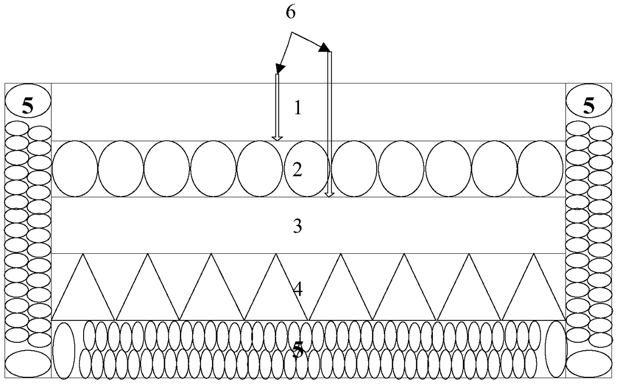 Heat transfer coefficient test apparatus and heat transfer coefficient measuring method