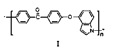 Preparation method of soluble heat-resistant polymer based on benzpyrole skeleton