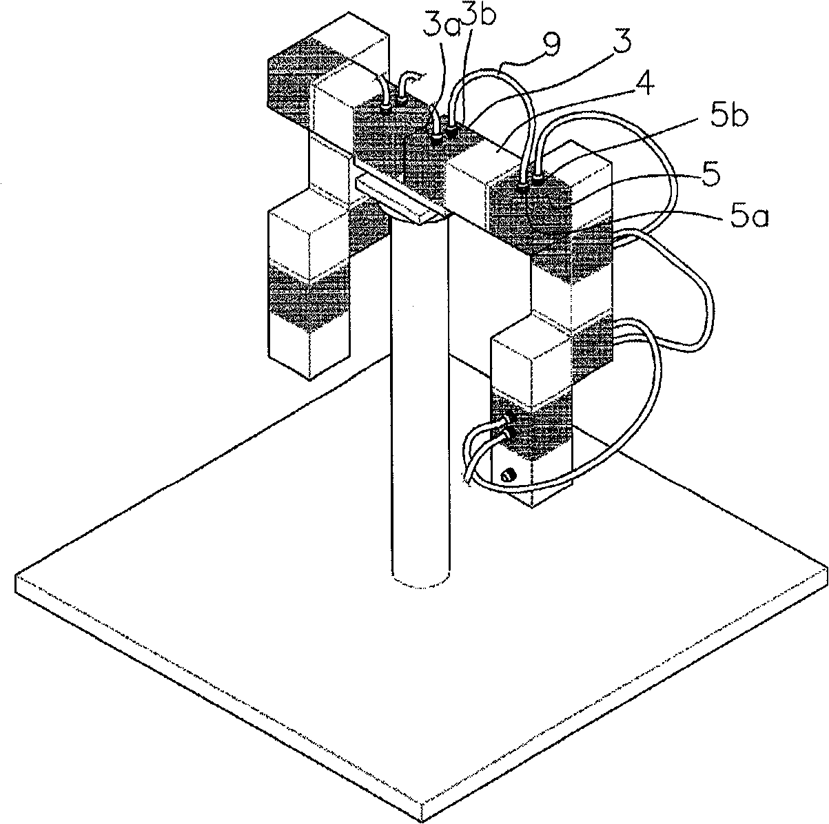 Structure of modular robot actuation system