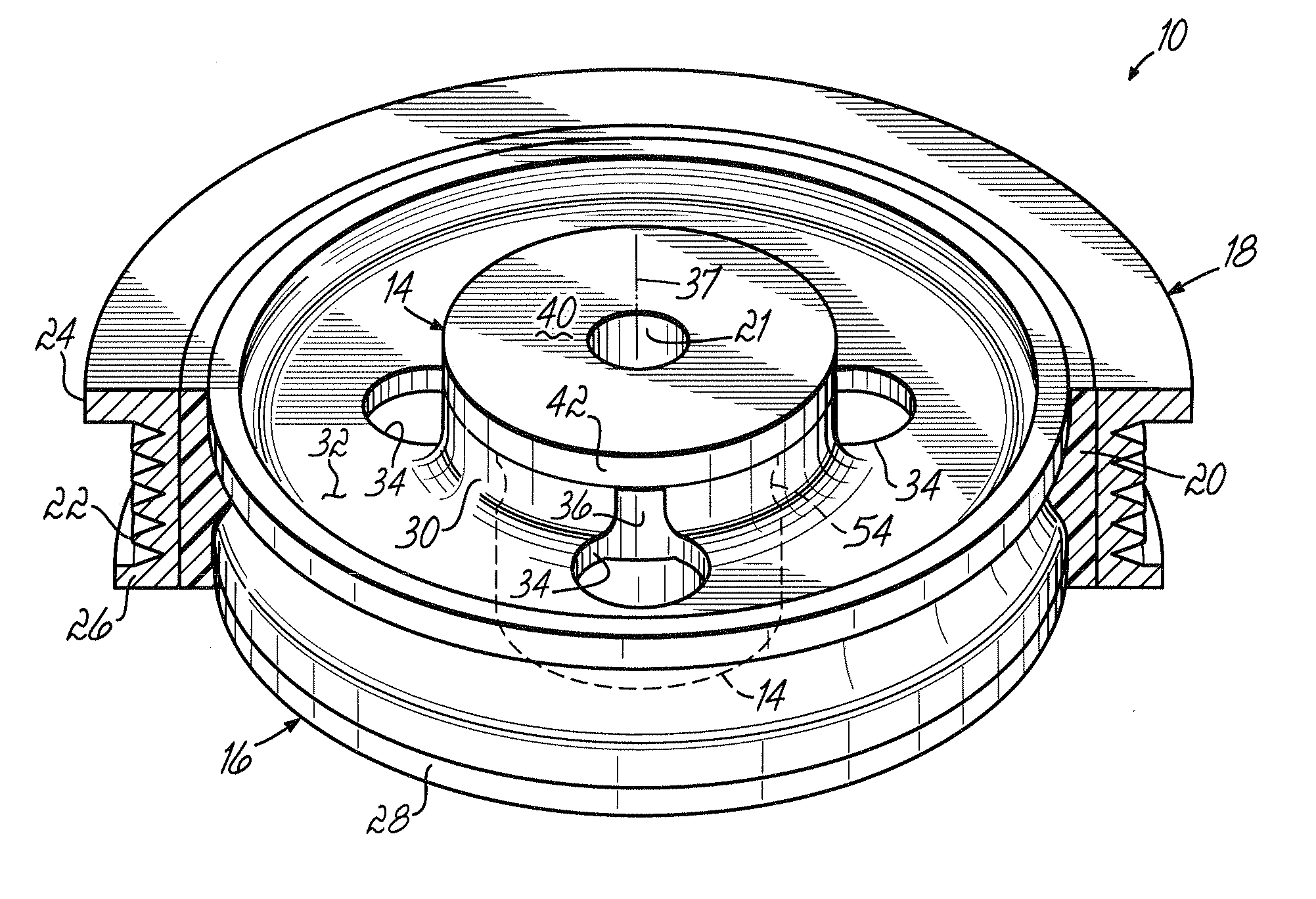 Coupling structure mountable to a rotatable shaft