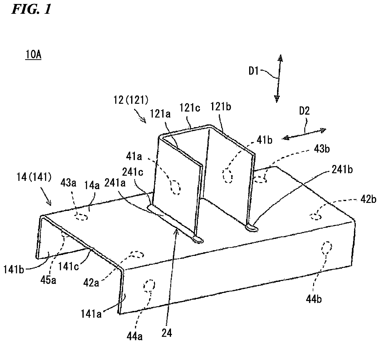 Welded structure member and manufacturing method thereof