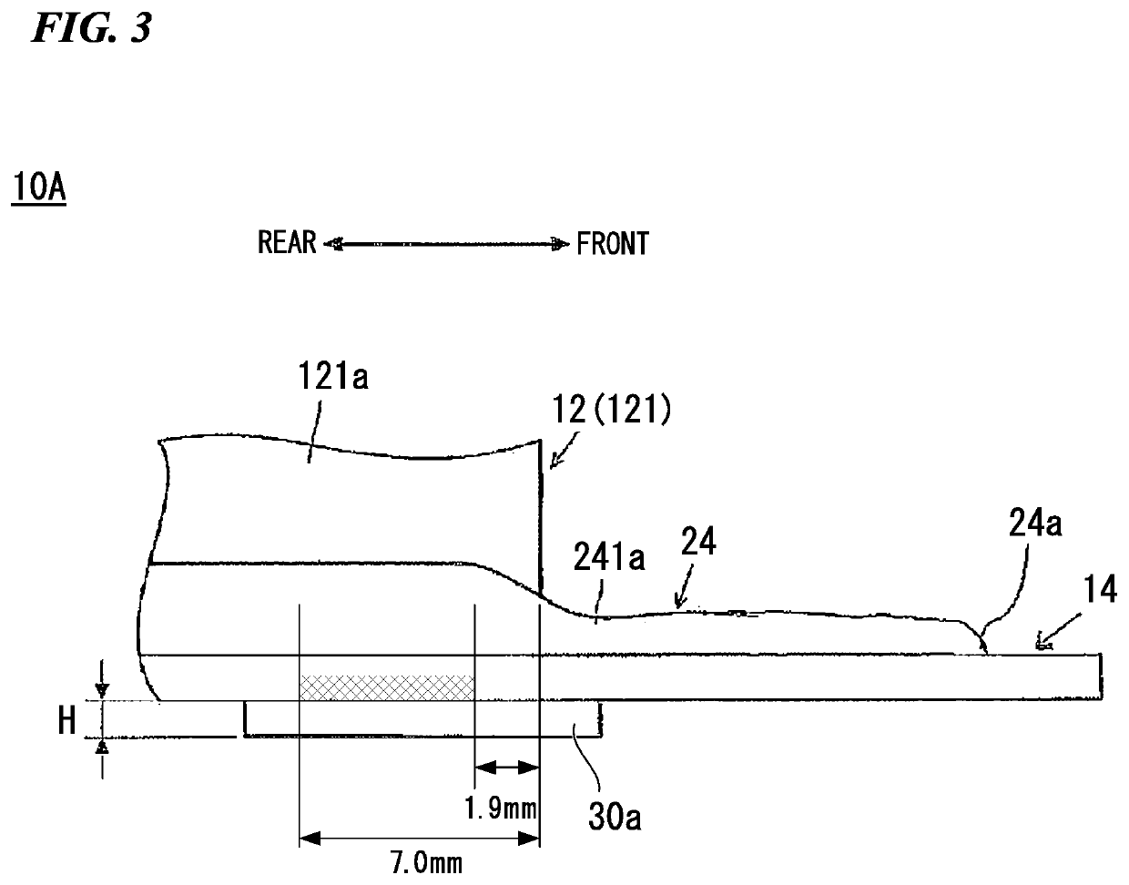 Welded structure member and manufacturing method thereof