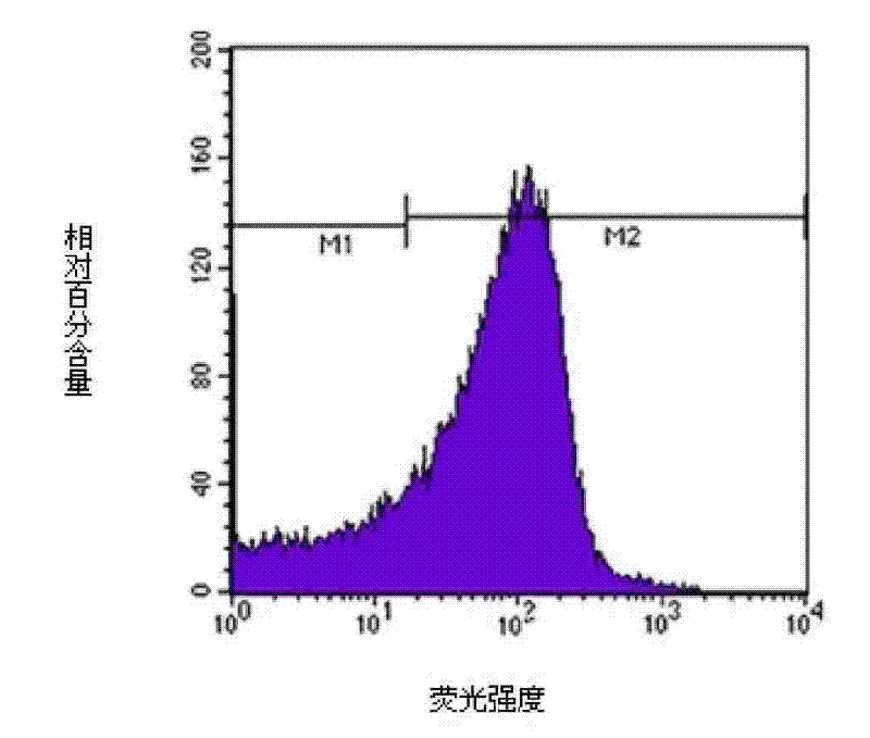 Lipid targeted ultrasound contrast agent and preparation method thereof