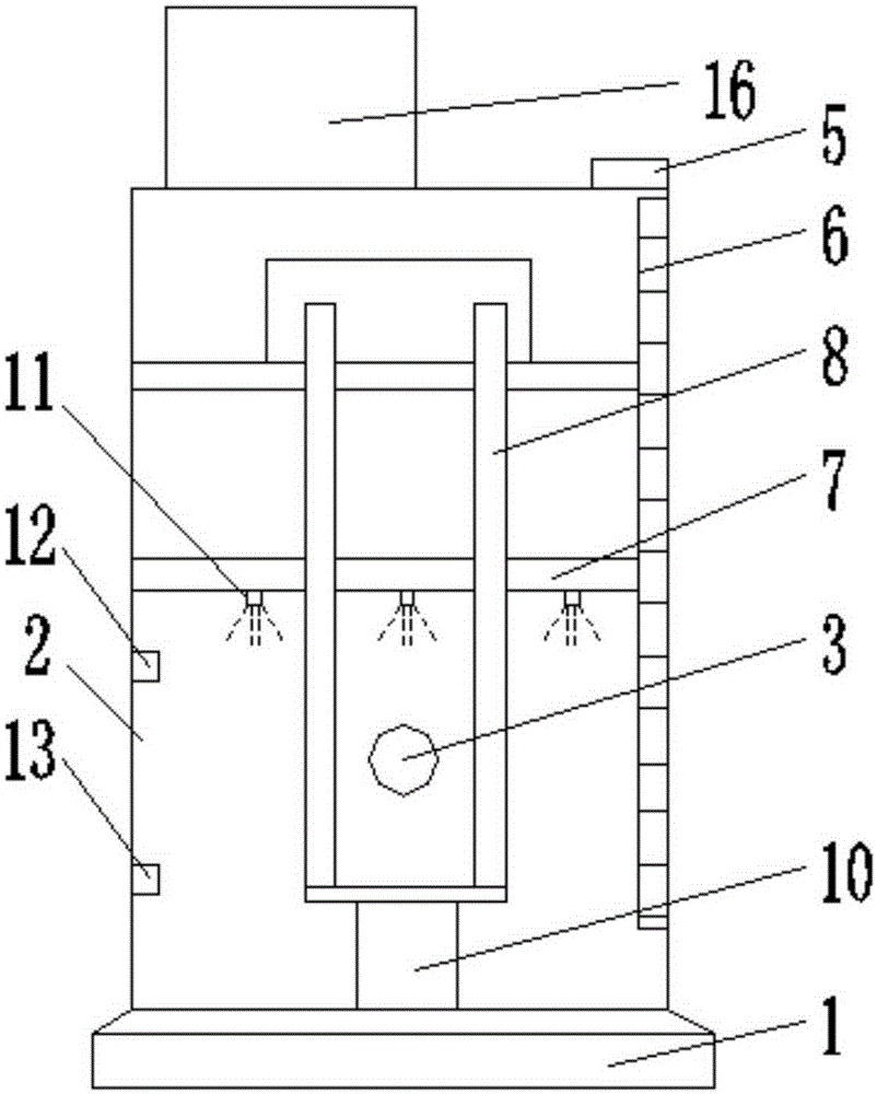 Intelligent direct-buried integrated prefabricated pump station long in service life