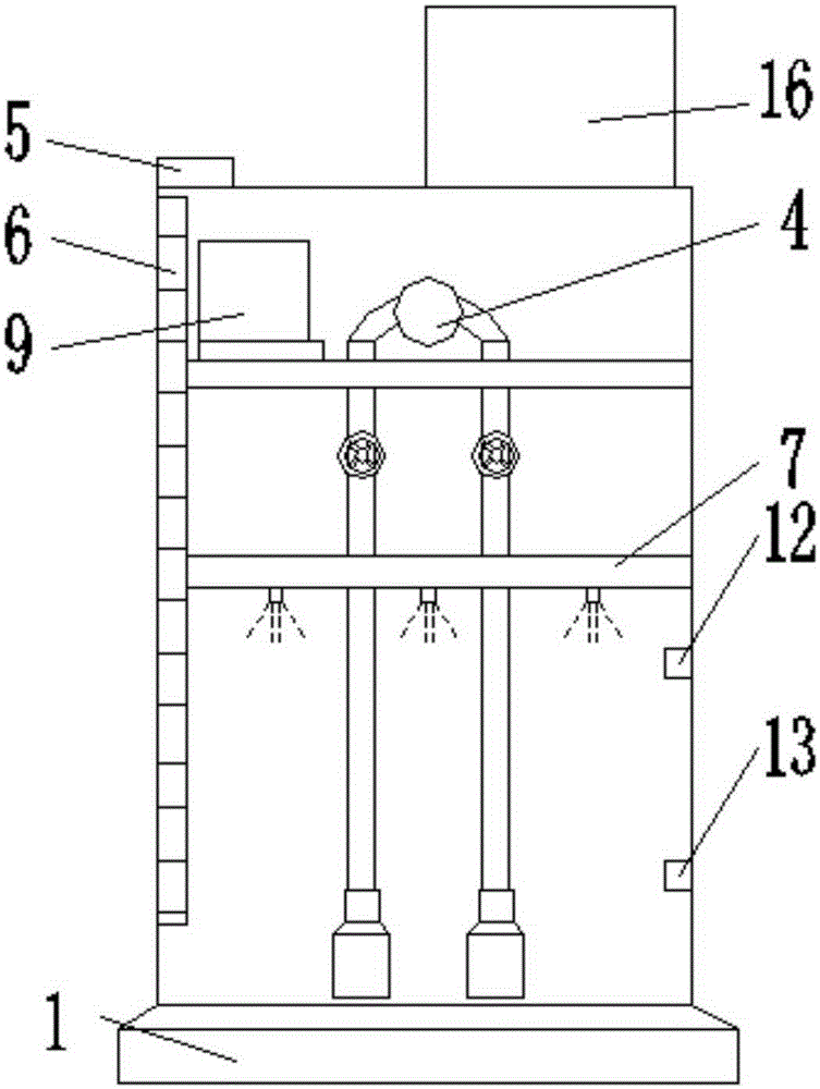 Intelligent direct-buried integrated prefabricated pump station long in service life