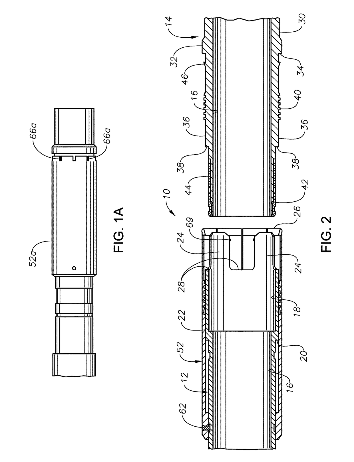 Quick connection arrangements with locking mechanisms