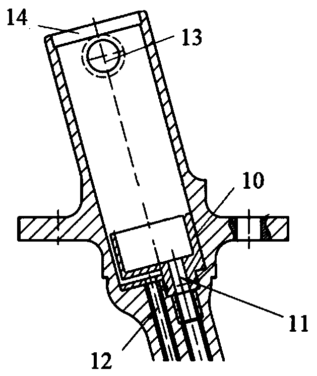 A dual oil circuit fuel nozzle flow test tool