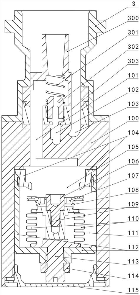 Portable breathing air supply device capable of realizing self-adaptive adjustment