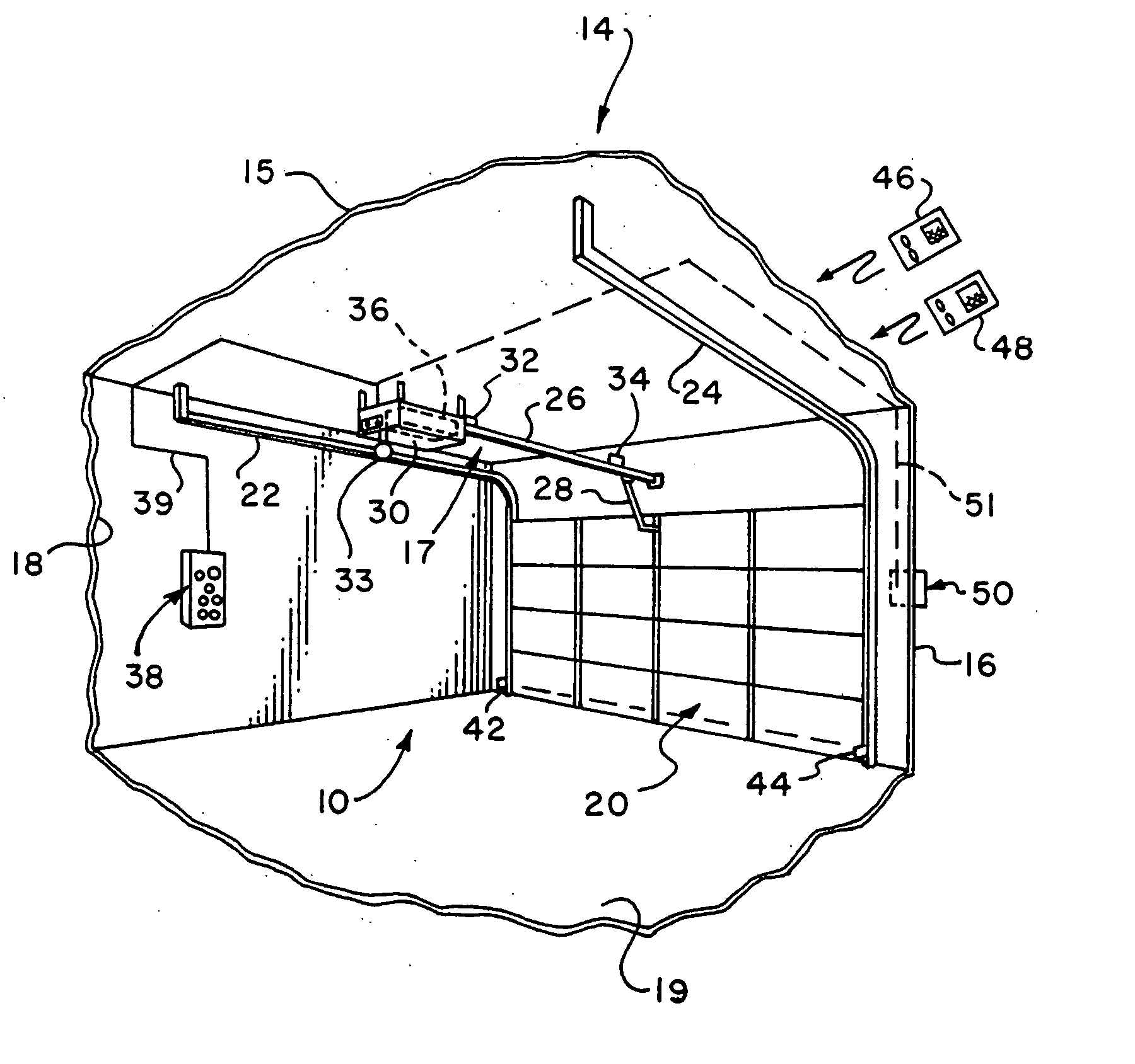 Speech activated door operator system