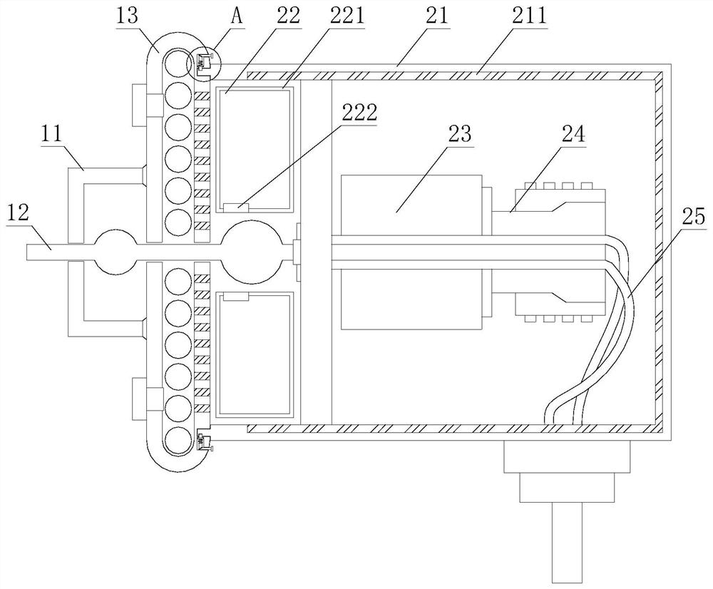 Piezoelectric sensing device for boxing training sandbag