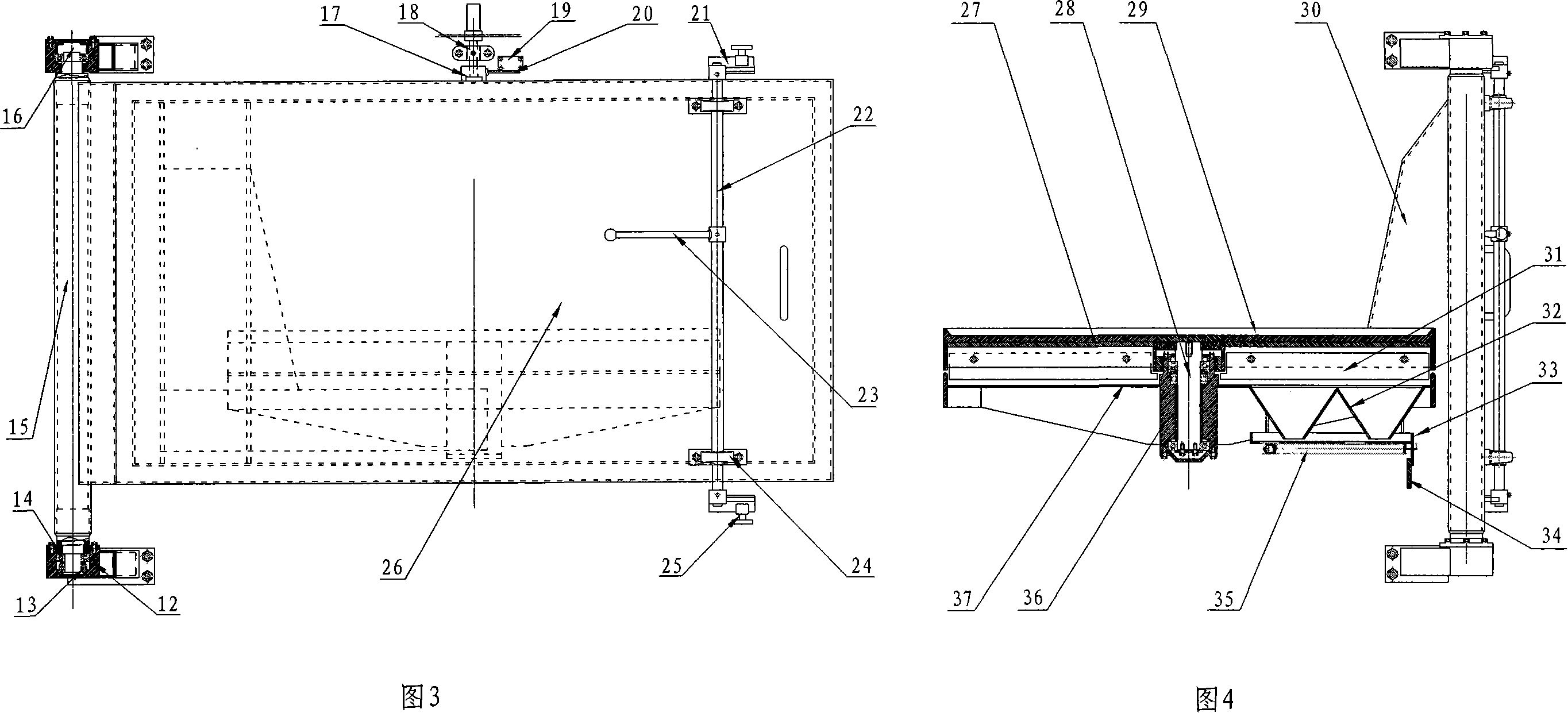 Double-turntable type throwing pill strengthening cleaning machine