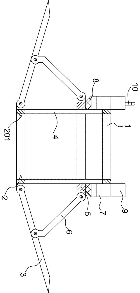 Electric pole protection device