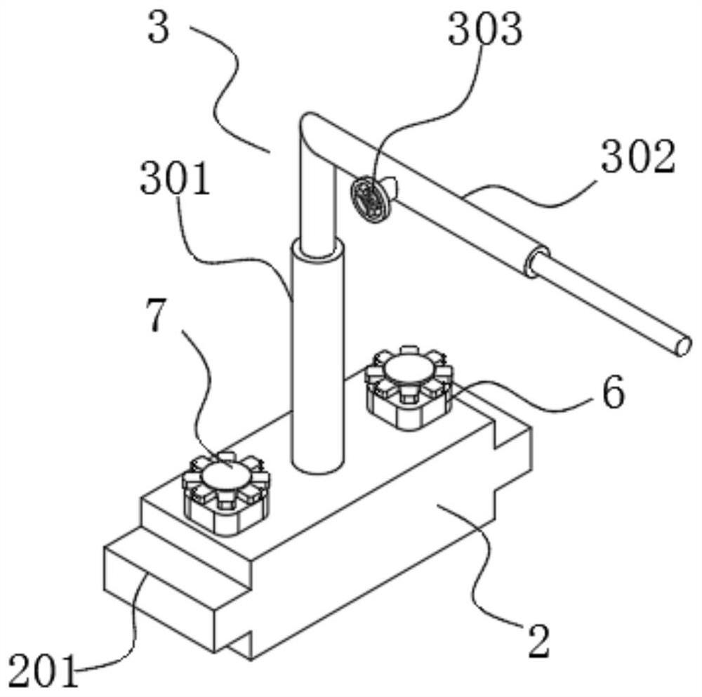 Auxiliary tool supporting device for welding of low-temperature container