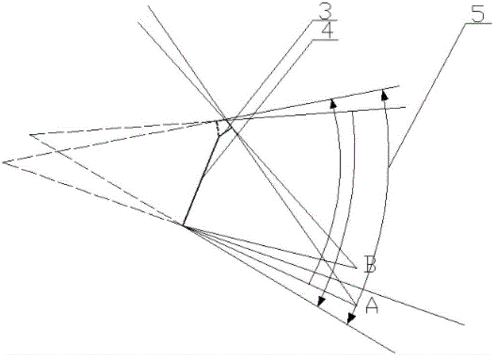 Vehicle outside rear-view mirror system capable of reducing driving dead zone and method