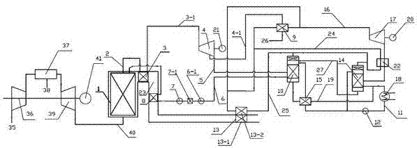 Brayton-steam Rankine-organic Rankine combined cycle power generation device